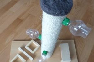 Fummelbrett für Katzen bauen