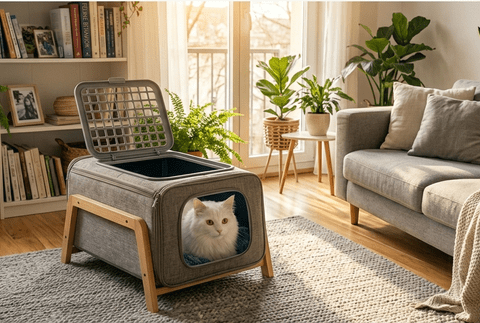 Angst vor der Transportbox? 🐱 Mit diesem Trick geht deine Katze FREIWILLIG hinein!